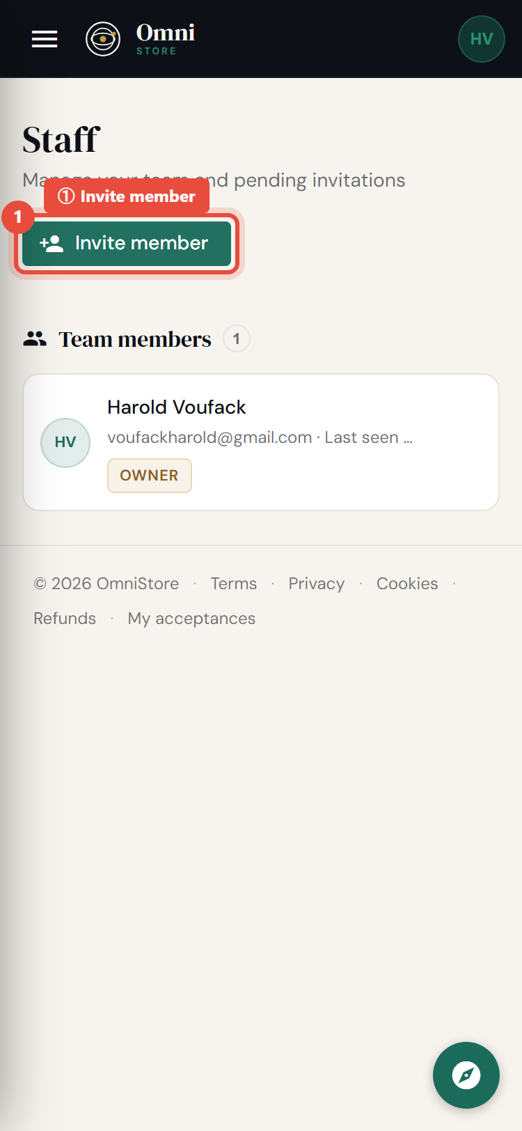 Step 1 - mobile
